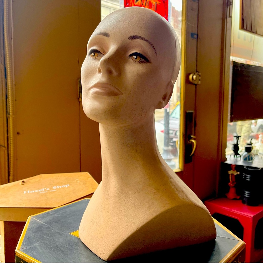 1940’s Vintage Mannequin Head Bust